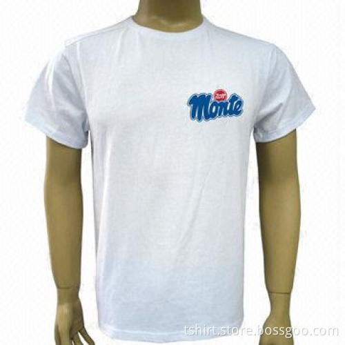 100% cotton men white clothing for summer